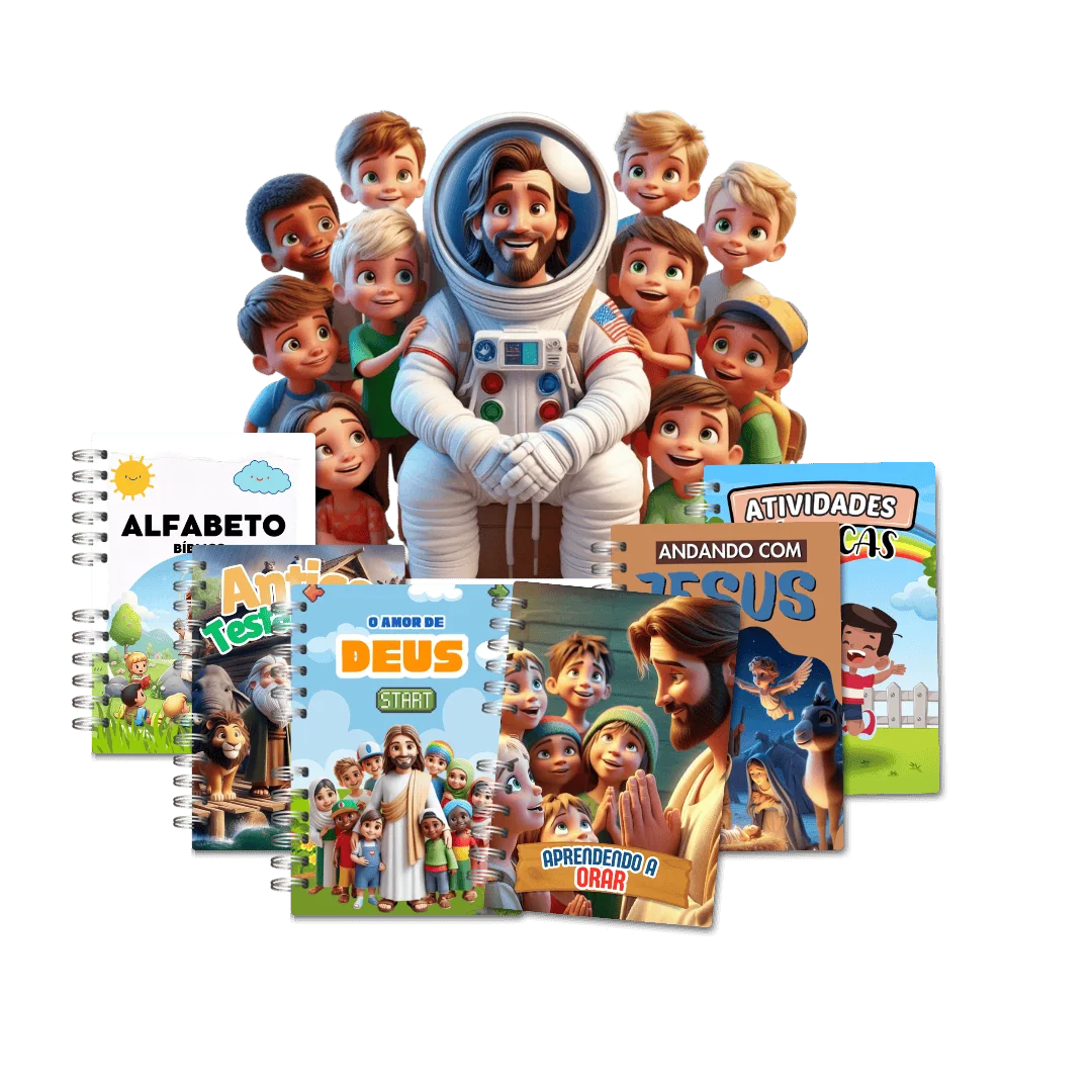 Pack completo Histórias Bíblicas Divertidas